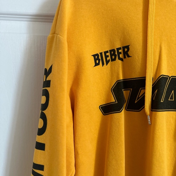 JUSTIN BIEBER - Purpose Stadium Tour Cropped Hoodie - Picture 7 of 7